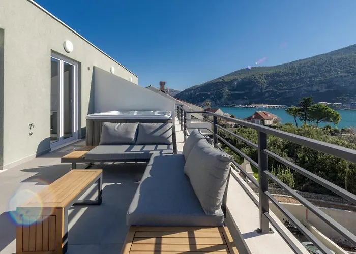 Mokos Modern Penthouse Apartament Dubrownik